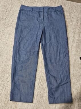 LOFT Blue Riviera Slim Women's Pants